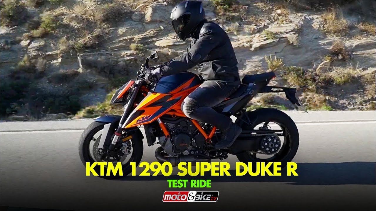 KTM 1290 Super Duke R Test Ride Greek