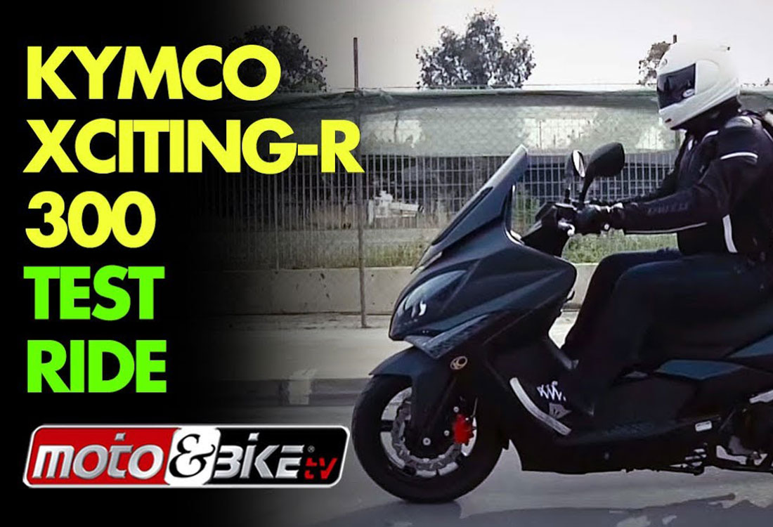 Kymco Xciting R 300 Test-ride