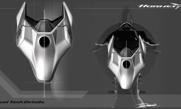 Honda Hornet 2023: Τα πρώτα σκίτσα