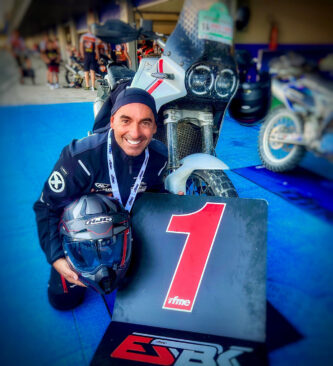 Juan Noguerol και Ducati DesertX 