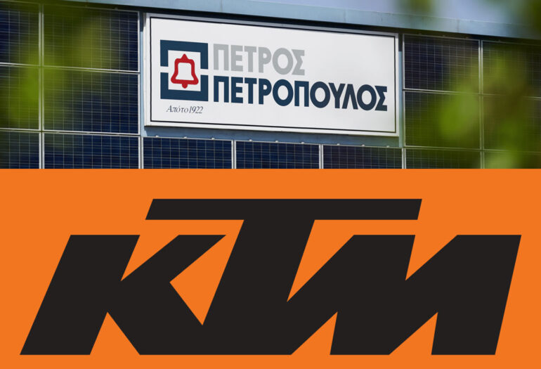 Ο όμιλος Πέτρος Πετρόπουλος ΑΕΒΕ αναλαμβάνει την αντιπροσώπευσή των KTM-Husqvarna και GASGAS στη χώρα μας.