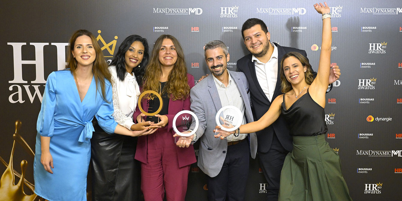 Όμιλος Επιχειρήσεων Σαρακάκη: Χρυσός και Διπλά Ασημένιος στα HR Awards 2023