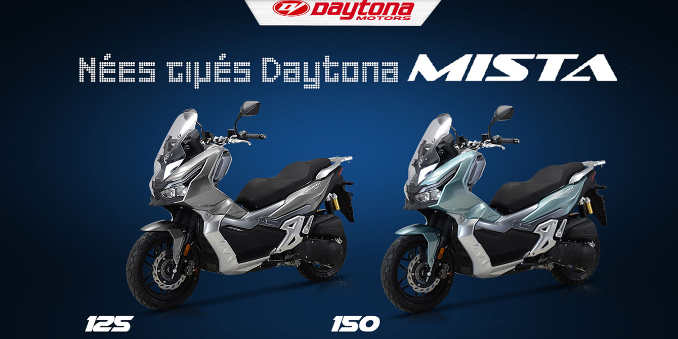 Νέες τιμές Daytona Mista 125/150