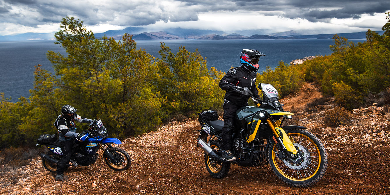 Η πορεία της Suzuki και της V-STROM 800 DE στο 24hrs Hellas Rally