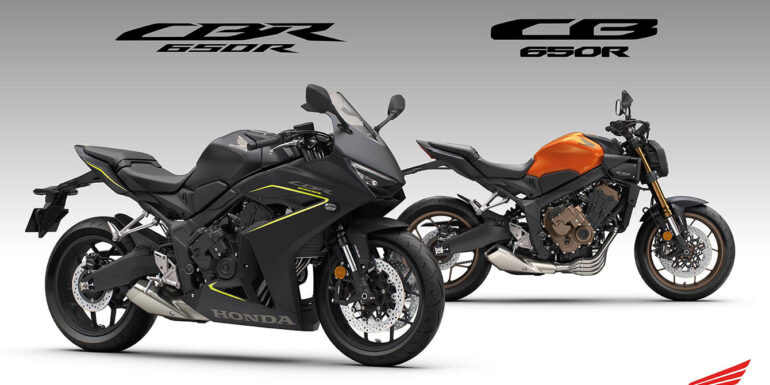 Ανανεωμένες χρωματικές επιλογές για τα Honda CB650R και CBR650R για το 2026