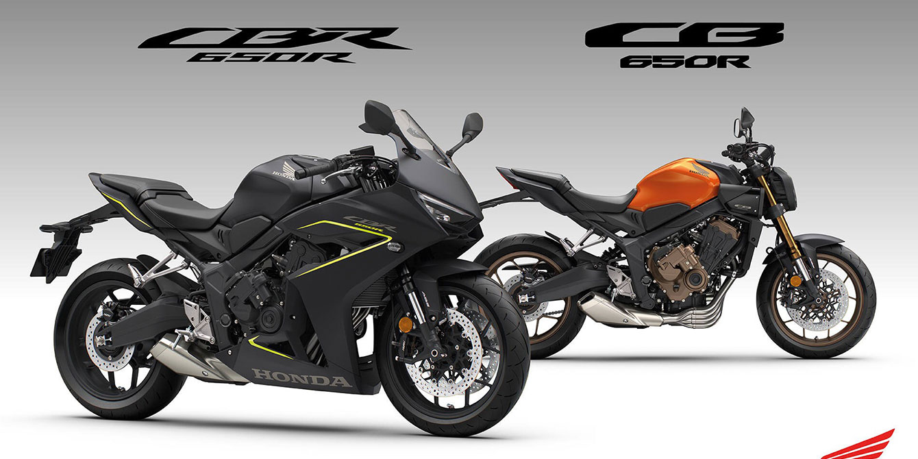 Ανανεωμένες χρωματικές επιλογές για τα Honda CB650R και CBR650R για το 2026