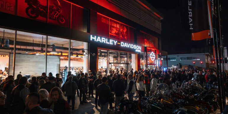 Λαμπερά Εγκαίνια για την HARLEY-DAVIDSON ATHENS
