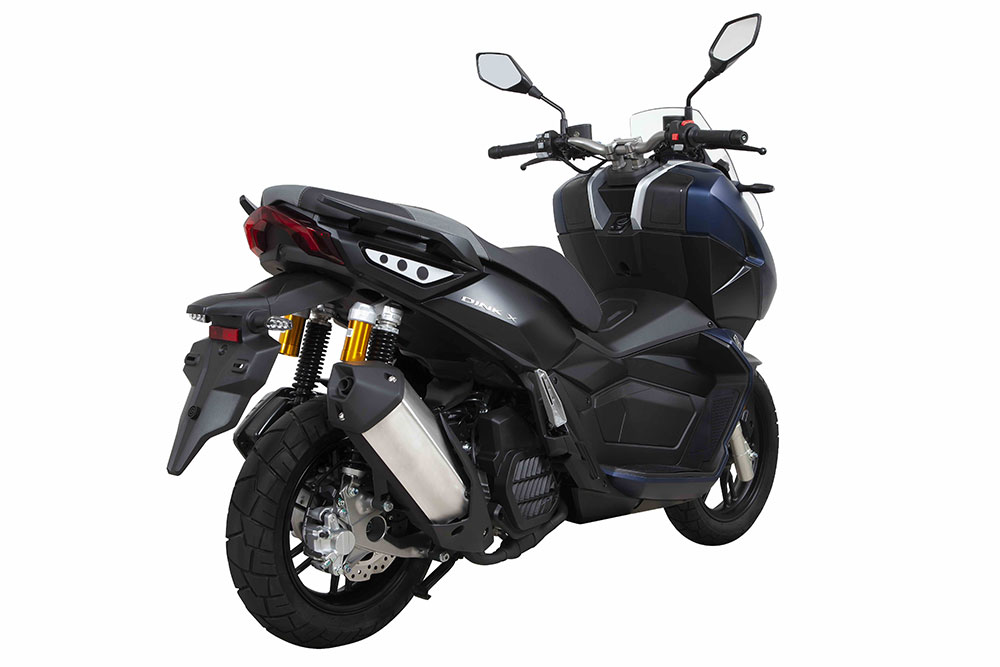 Kymco Dink-X 125 TCS: Για απαιτητικούς αναβάτες
