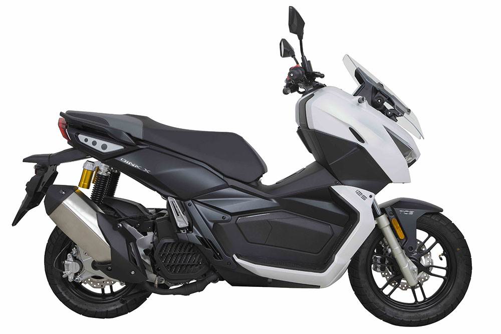 Kymco Dink-X 125 TCS: Για απαιτητικούς αναβάτες