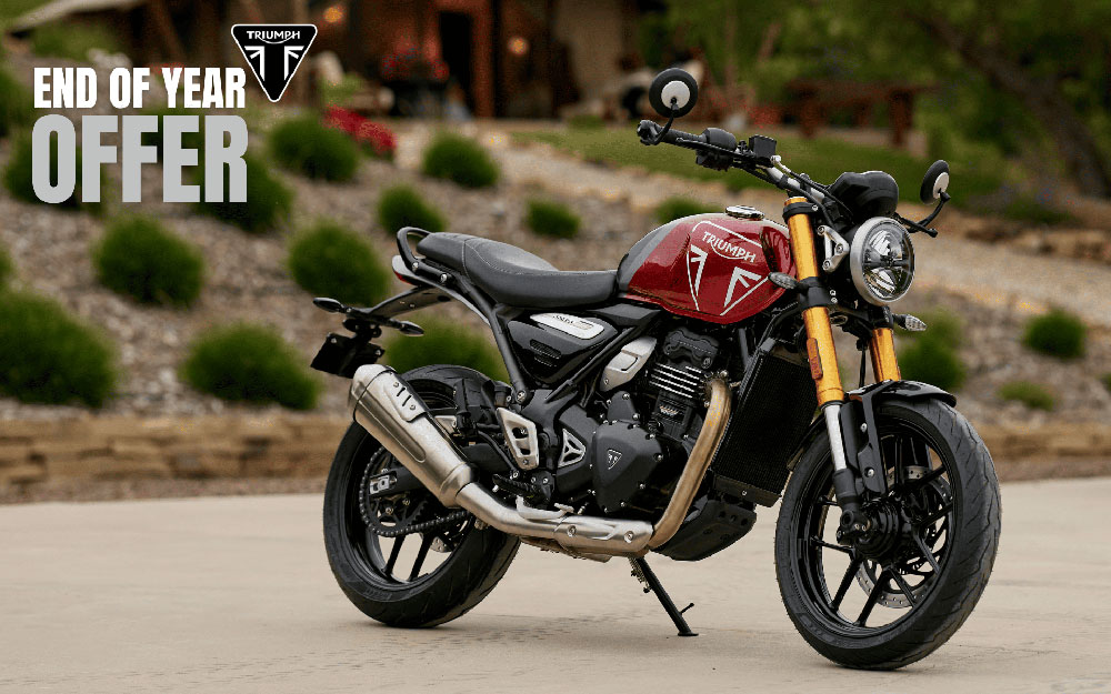 Triumph END OF YEAR OFFER