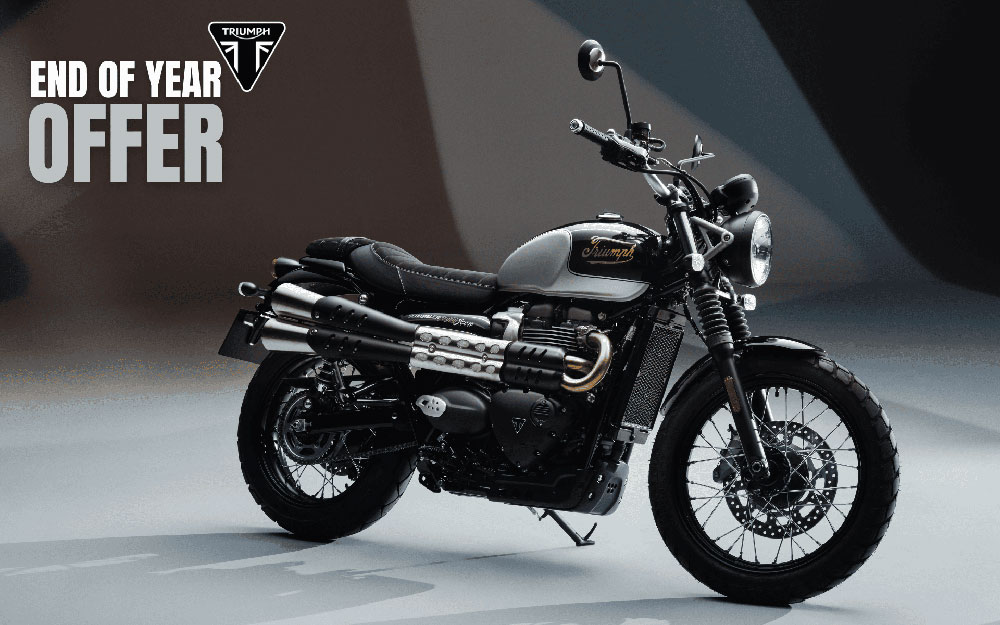 Triumph END OF YEAR OFFER