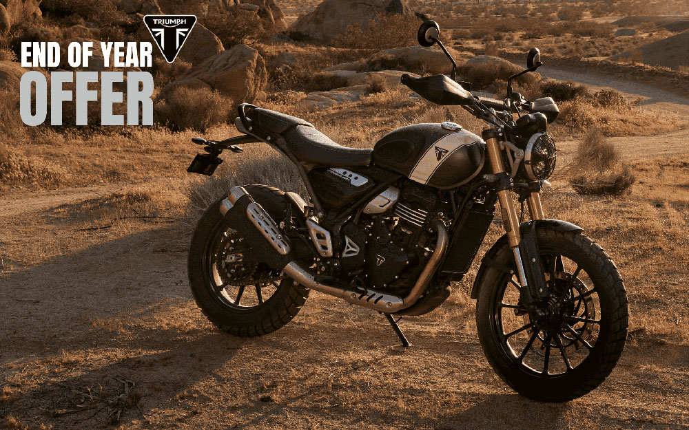 Triumph END OF YEAR OFFER