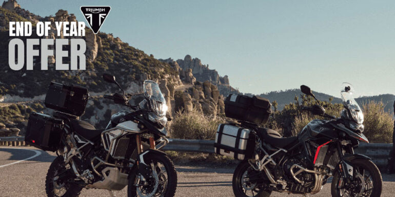 Triumph END OF YEAR OFFER
