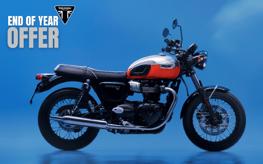 Triumph END OF YEAR OFFER