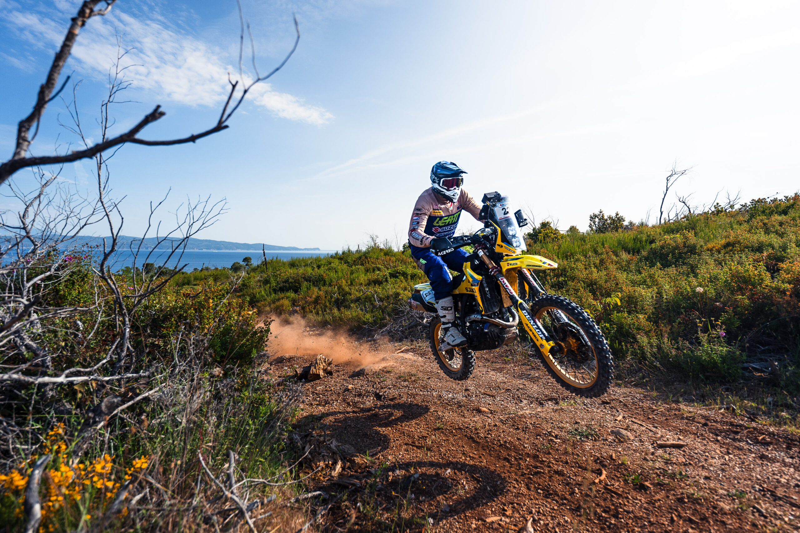 Suzuki Moto Greece Βάθρο στο Hellas Rally 2026 με το νέο DR-Z4S