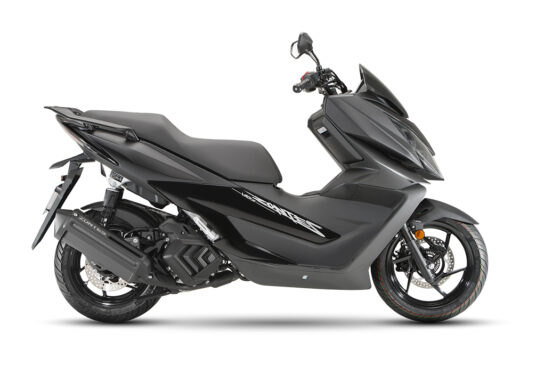 ZONTES V125 Πλαίσιο αλουμινίου σε scooter κατηγορίας Α1