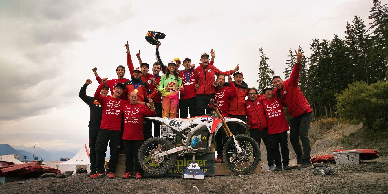 Team HRC: Παγκόσμιος Πρωταθλητής ο Tosha Schareina στο FIM E-Xplorer World Cup