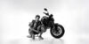 Η Ducati Monster Dark σε ματ μαύρο χρώμα Dark Stealth με τον Marc Marquez