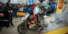 Ducati Panigale V4 R της Aruba.it Racing με ασημί livery στο Jerez